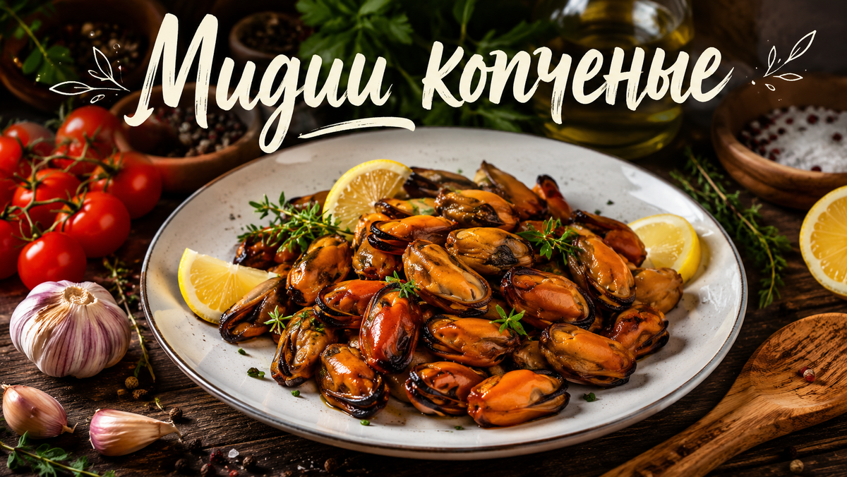 Мидии копченые