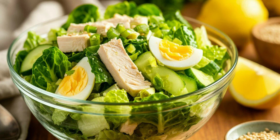Салат с пекинской капустой и курицей для диабетиков 2 типа