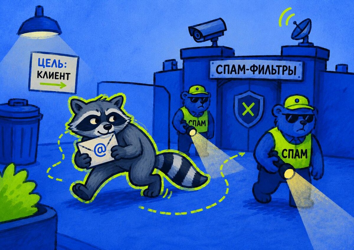 Добраться до клиента, обойти спам и не сломать домен по дороге