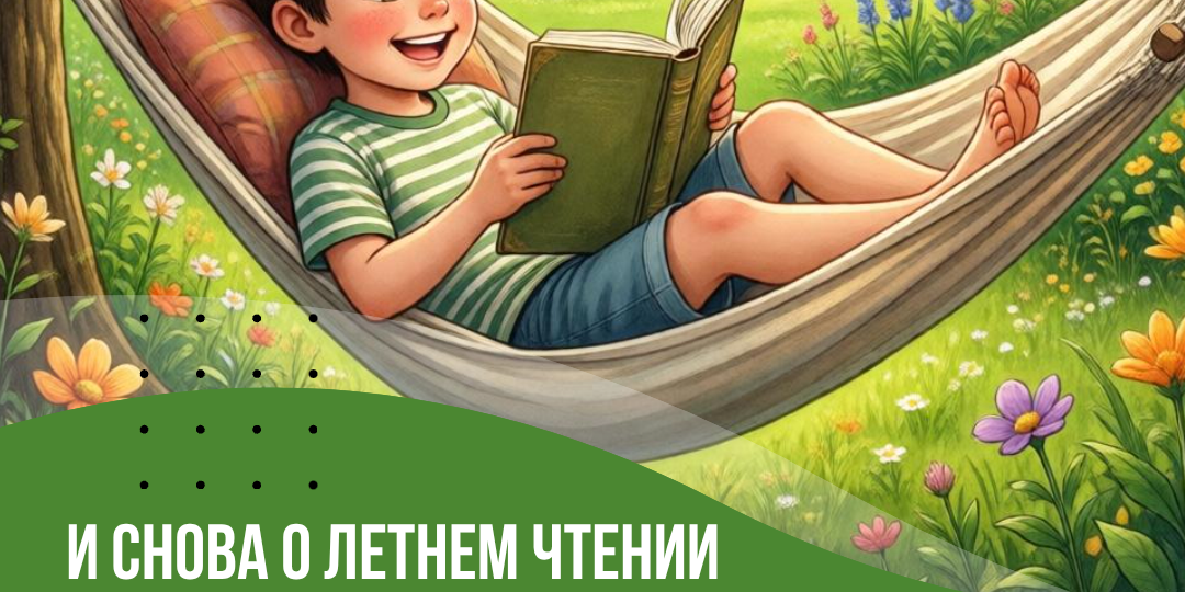 Почему ребёнку важно читать на летних каникулах? И как ему в этом помочь