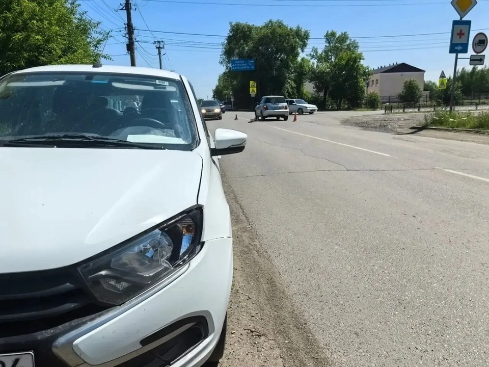    В Минусинске восьмилетний мальчик на самокате попал под машину. Фото: краевая Госавтоинспекция