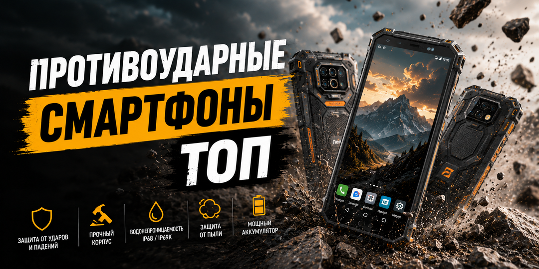 ТОП противоударных смартфонов: выбираем «неубиваемого» лидера