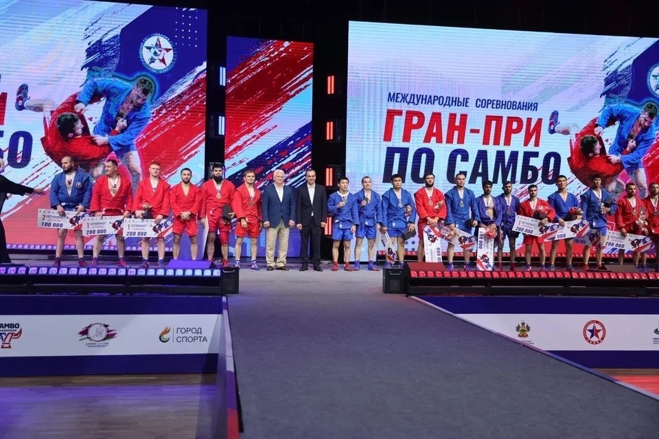    Пять кубанских спортсменов победили на международном Гран-При по самбо Фото: пресс-служба администрации Краснодарского края