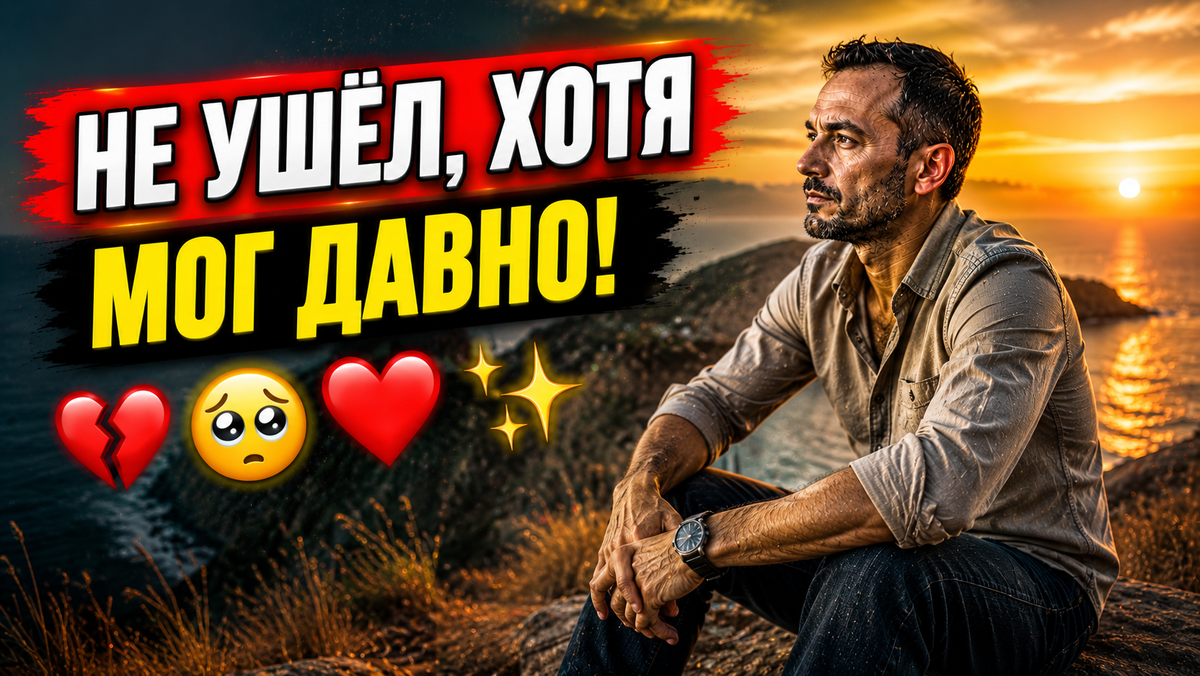 ❤️ Мужчина, который не уходит, когда становится трудно — большая редкость