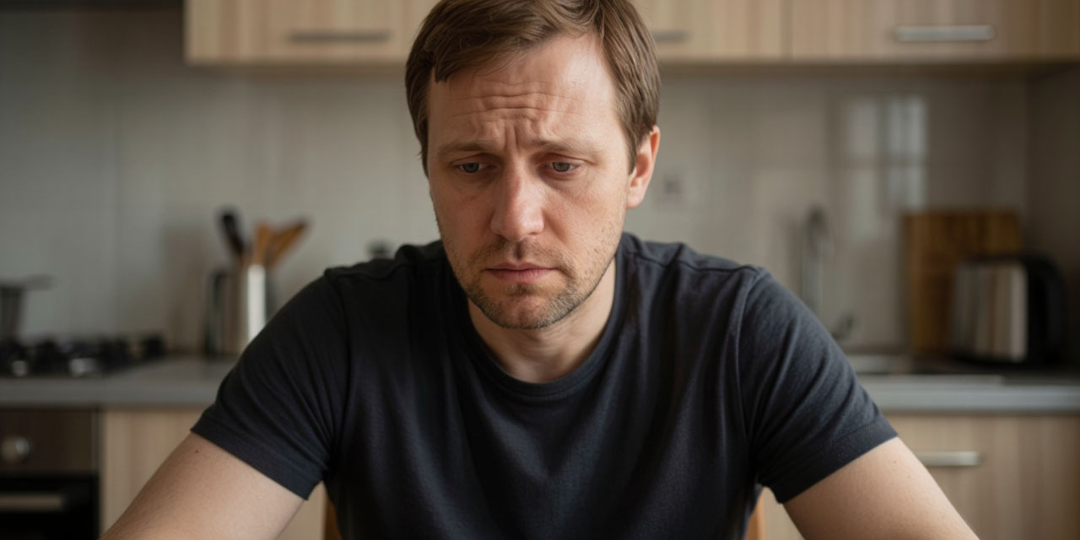 Сергей, 38 лет. Прожили с женой в браке девять лет, последние пять-шесть лет как соседи: кекса нет, тепла и общих разговоров тоже