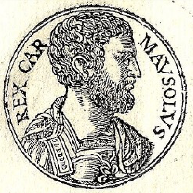 Мавсол. Портрет из сборника биографий Promptuarii Iconum Insigniorum (1553 год)