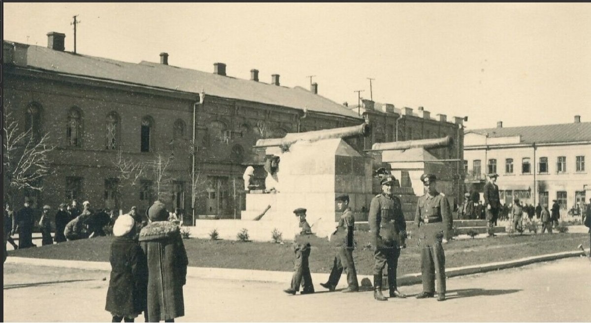 Центральная площадь Кировограда в годы оккупации