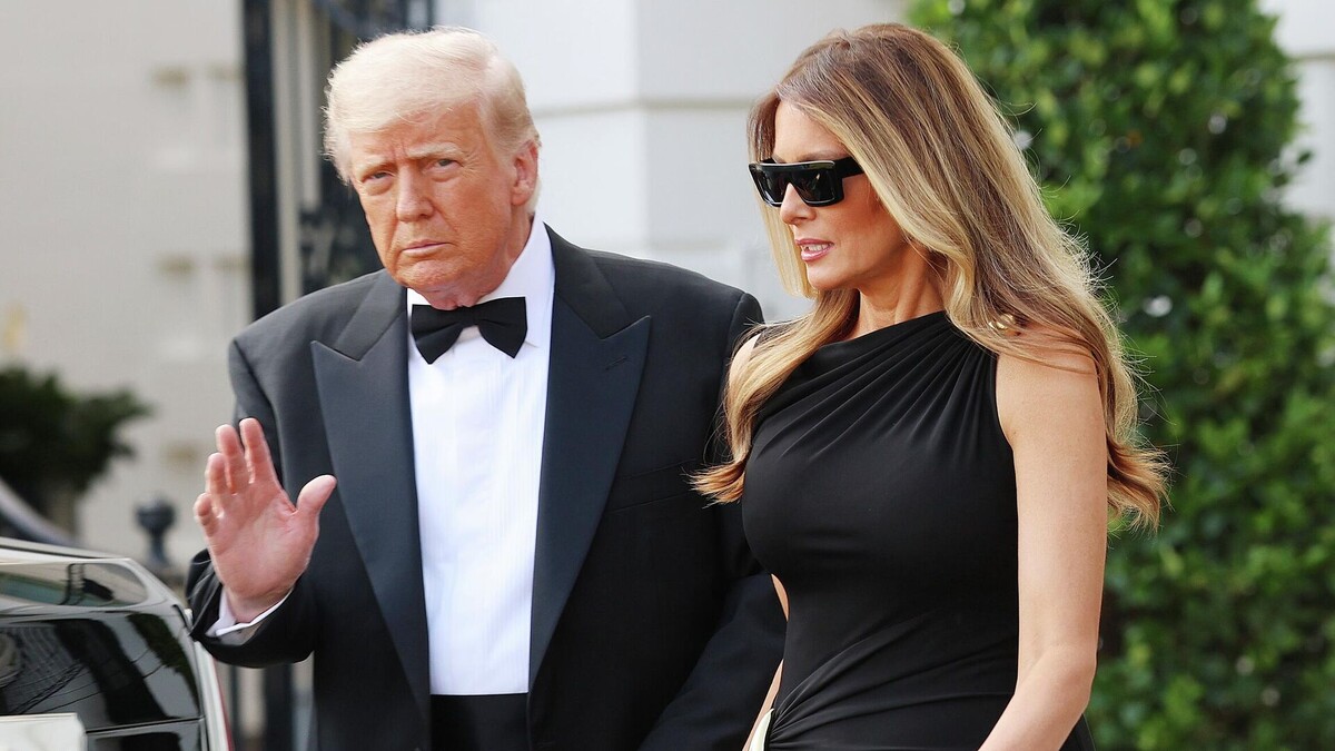 Дональд и Мелания Трамп