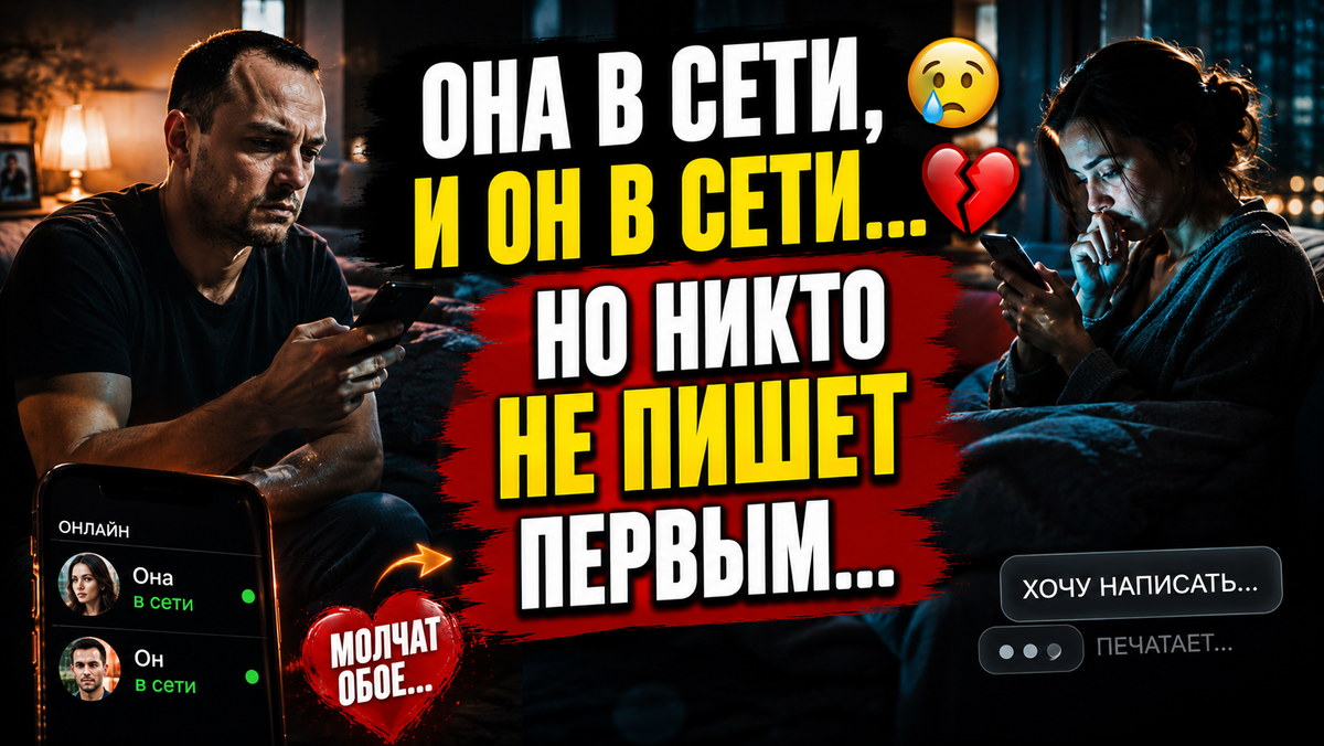 💔 Она была онлайн. Он тоже. Но одна ошибка разрушила всё...