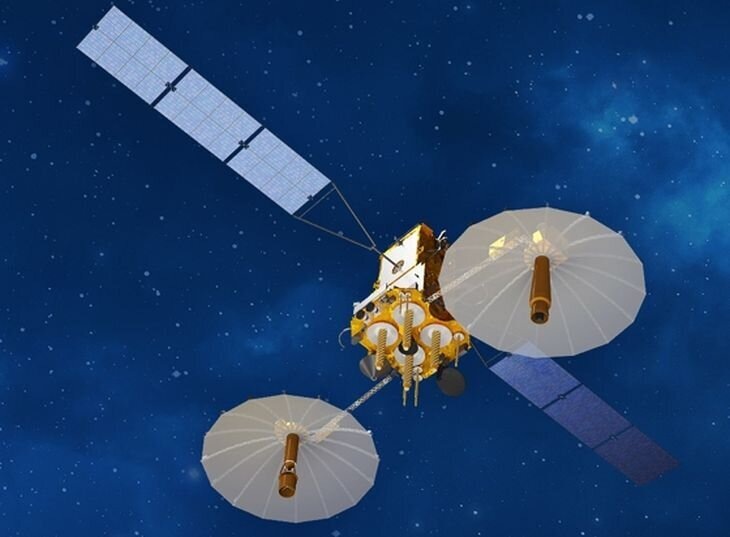     Российский космический аппарат "Луч-5А. Источник: roscosmos.ru.