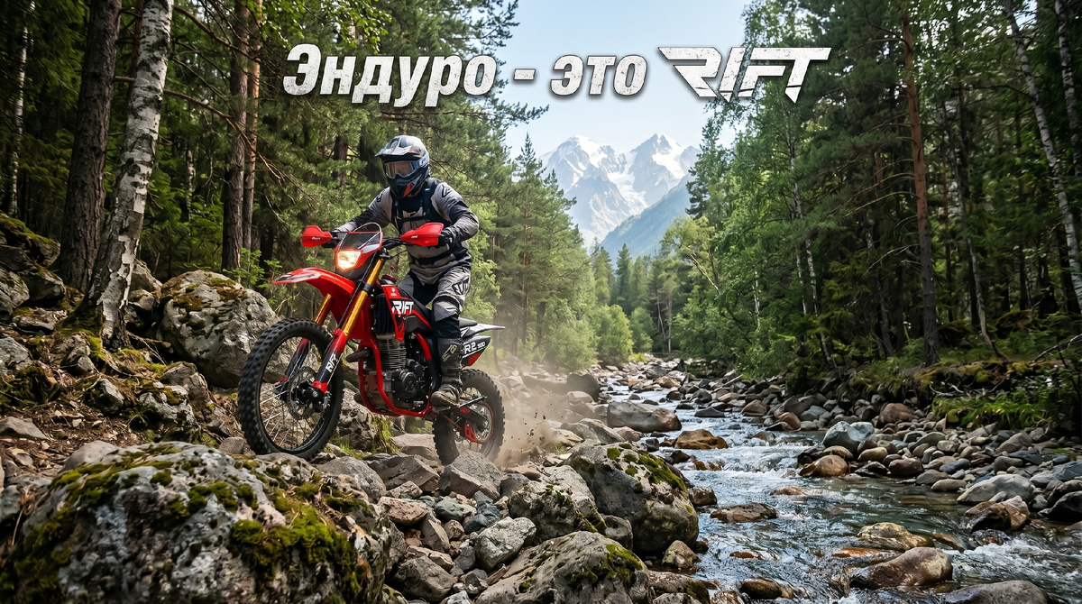 RIFT R2 300 мотоцикл эндуро 4Т