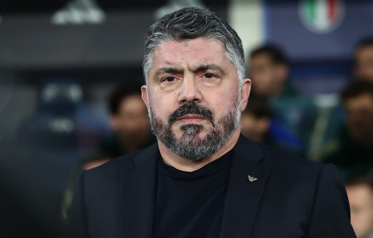    Главный тренер "Лацио" Дженнаро Гаттузо  Marco Luzzani/Getty Images