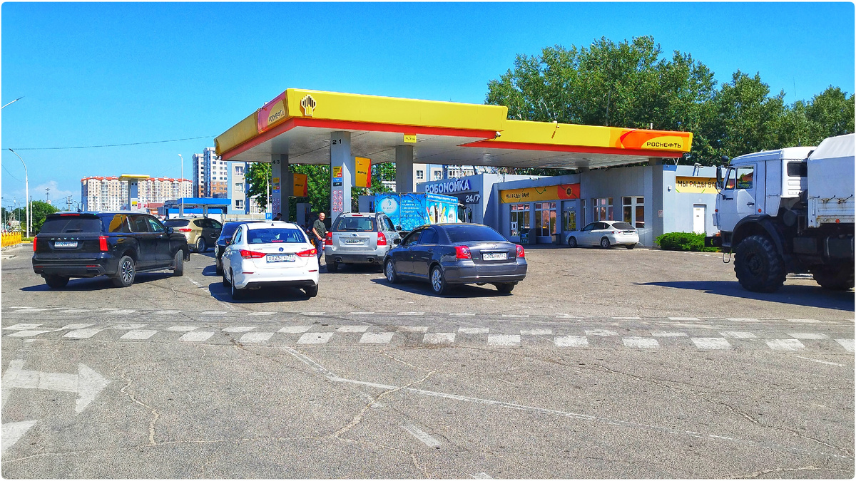 АЗС Роснефть, Анапское шоссе (23 июНя 2026)