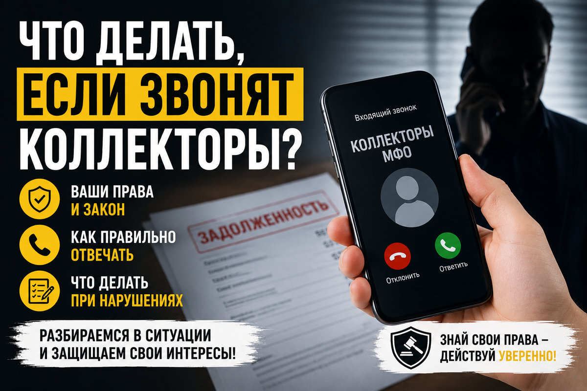 Звонки коллекторов могут вызывать тревогу и множество вопросов. В статье разбираем, кто такие коллекторы, почему они начинают звонить, как правильно вести себя во время разговора и что делать, если задолженность действительно существует. Также рассказываем, какие права есть у должника и куда обращаться при нарушениях. Коллекторы, звонки коллекторов, задолженность — простыми словами о важной теме.