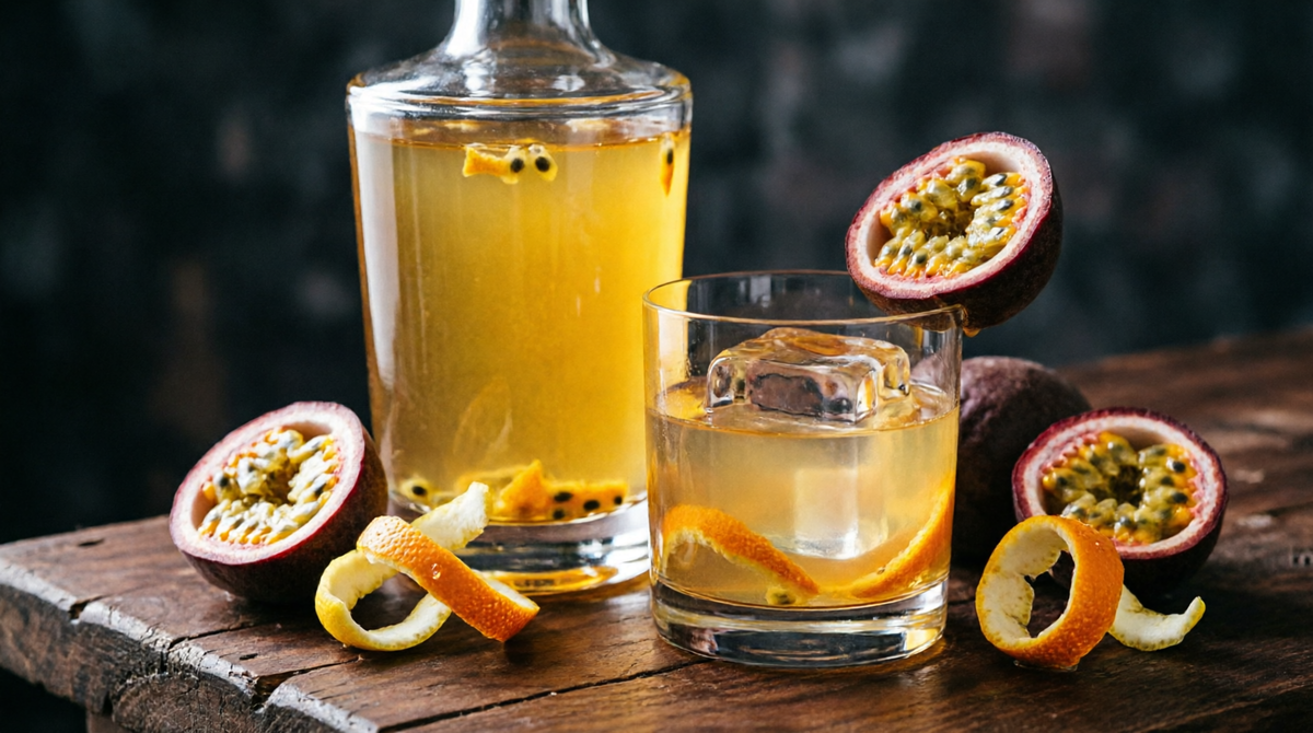 Ликёр из маракуйи с цитрусовой цедрой