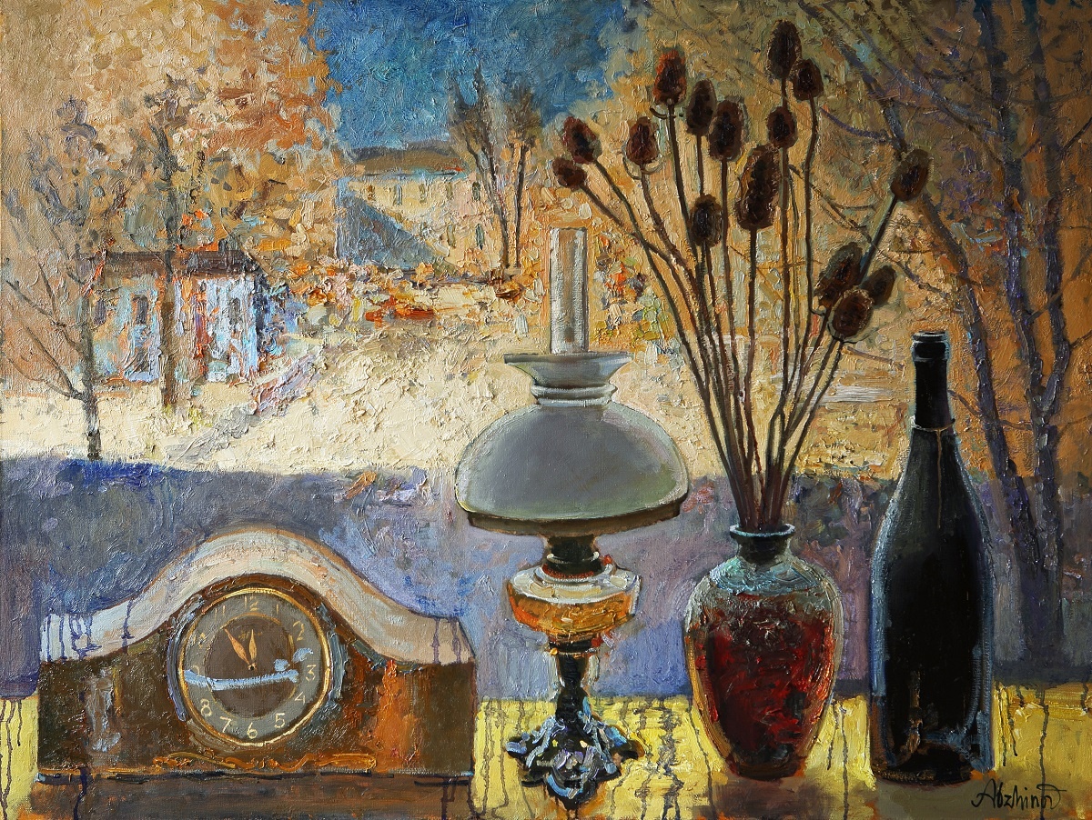 Без пяти минут весна, х.,м., 90х120 см., 2022
