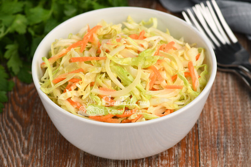 Покажу, как салаты из молодой капусты сделать не просто вкусными, а очень вкусными