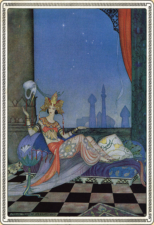 Фото: Arabian Nights. Illustrated by Virginia Frances Sterrett. Penn Publishing Company, 1928.