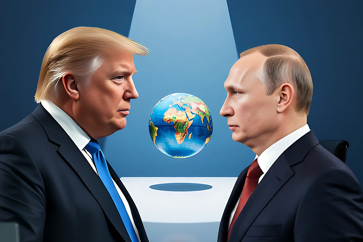 Украинское направление для Трампа довольно непростое.  Фото: Изображение сгенерировано с помощью ИИ / Маргарита Неклюдова