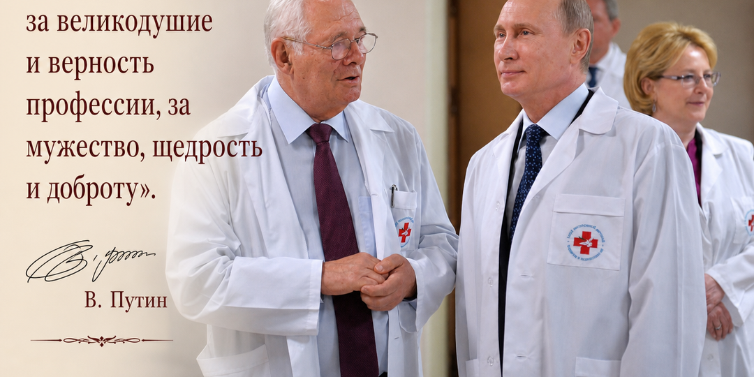 Президент сказал о врачах то, что важно услышать каждому. А знаете, что именно?