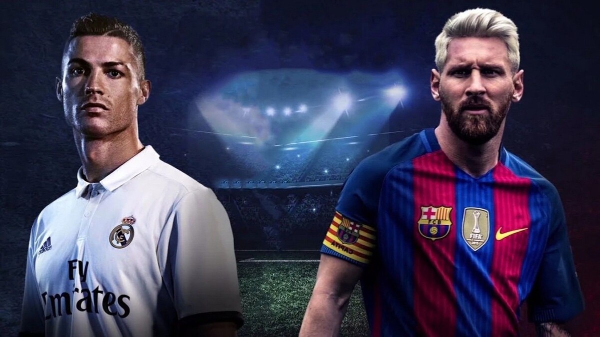   Постер к фильму Ronaldo vs. Messi: Face Off!