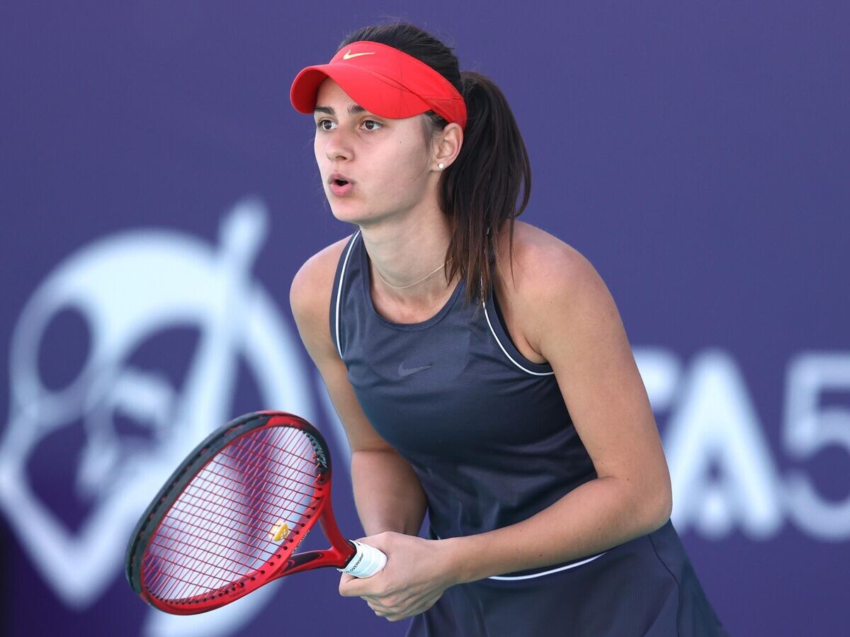    Российская теннисистка Анастасия Гасанова | © официальный твиттер WTA