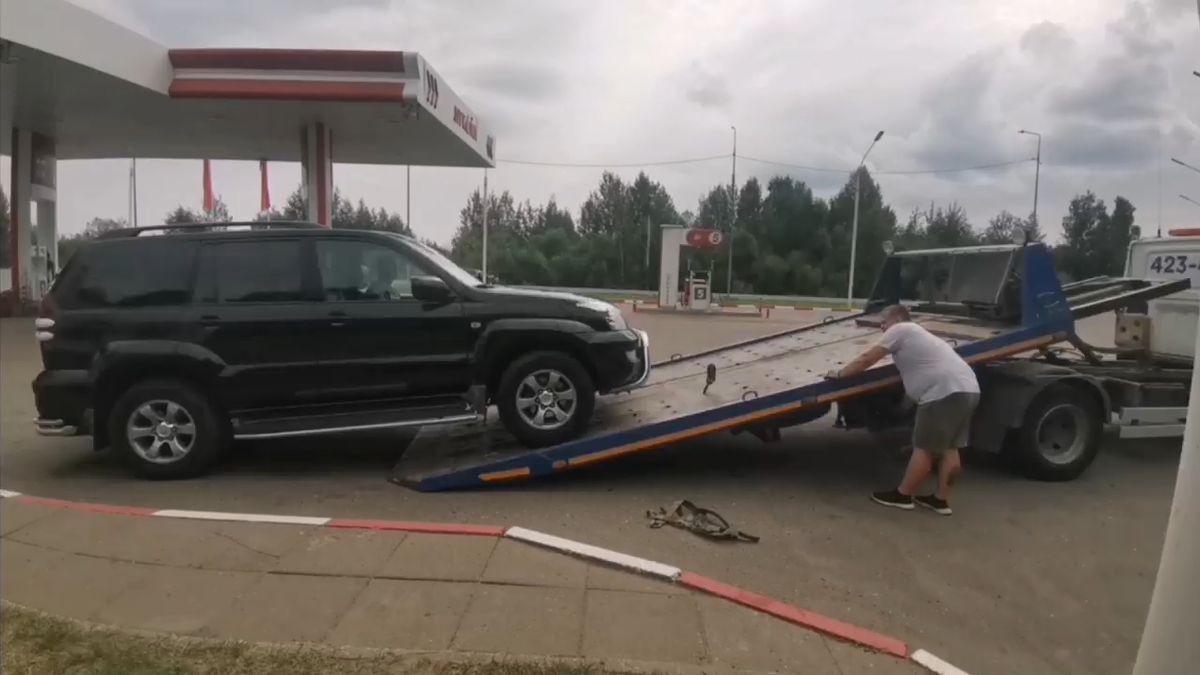 В Киров на эвакуаторе - фото автора