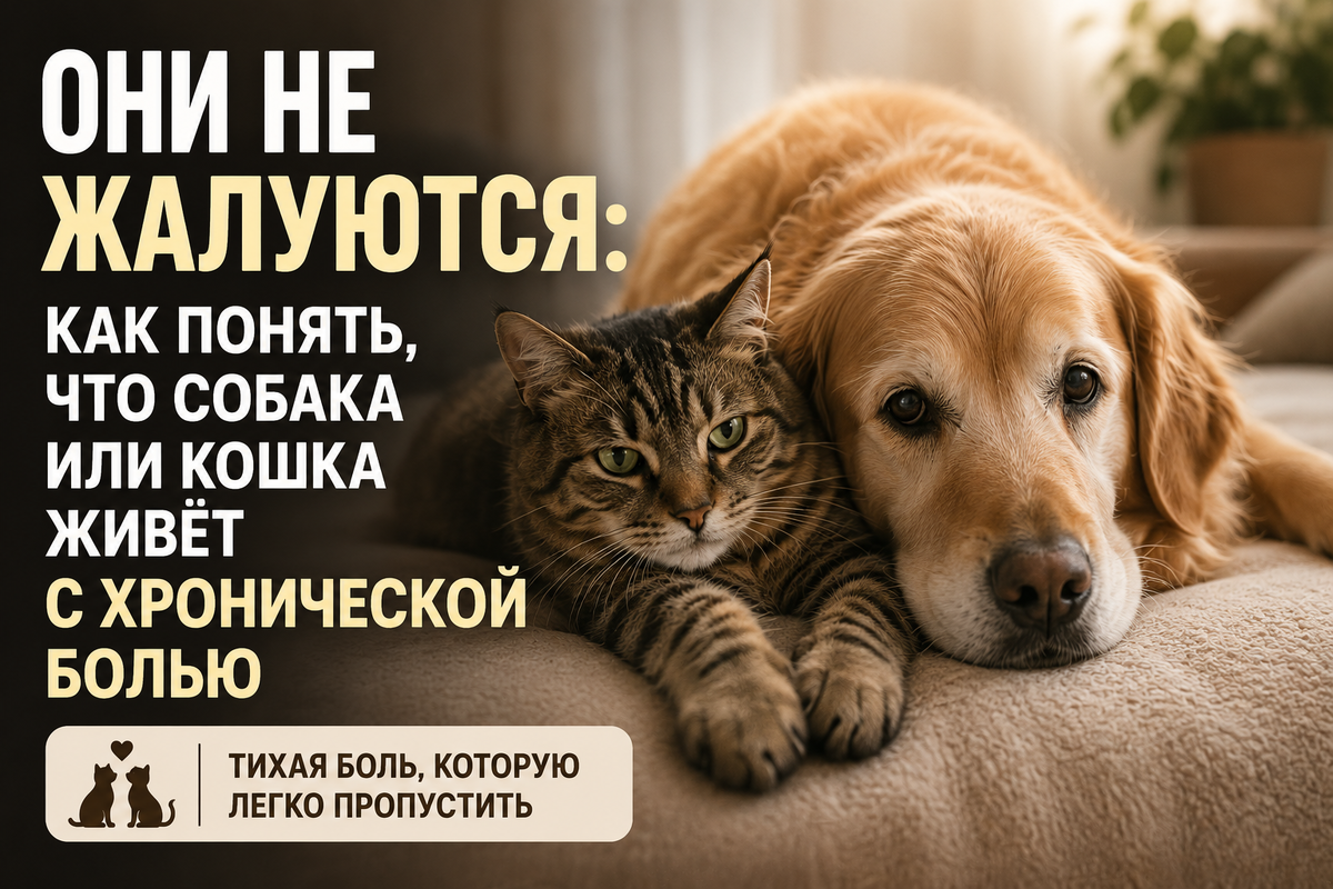 Хроническая боль у собак и кошек