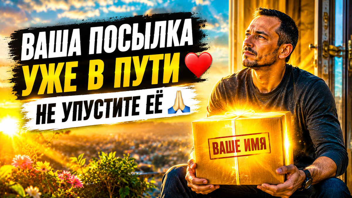 📦 Возможно, ваша посылка уже пришла. Но вас не было дома