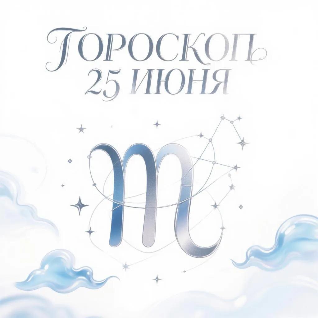 Иллюстрация гороскоп Водолей