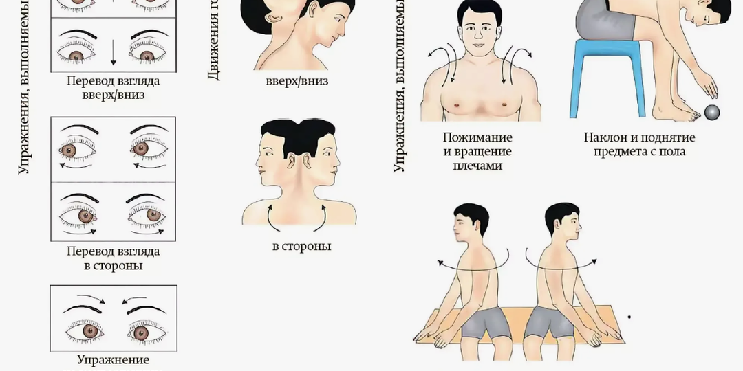 Вестибулярная реабилитация при посткоммоционном синдроме и лёгкой черепно-мозговой травме