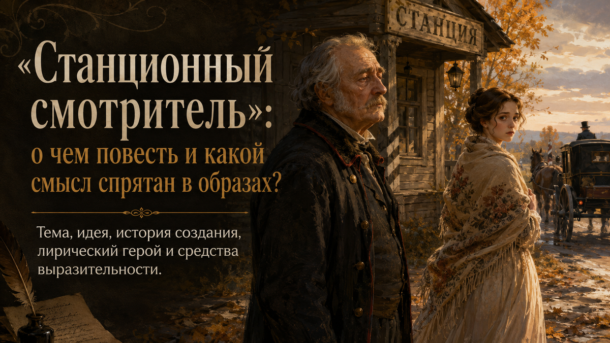 «Станционный смотритель»: о чем повесть и какой смысл спрятан в образах?