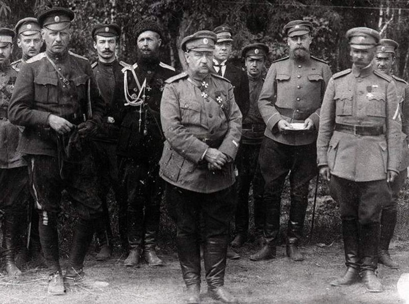 Генерал Юденич в Северо-Западной армии, 1919 год.