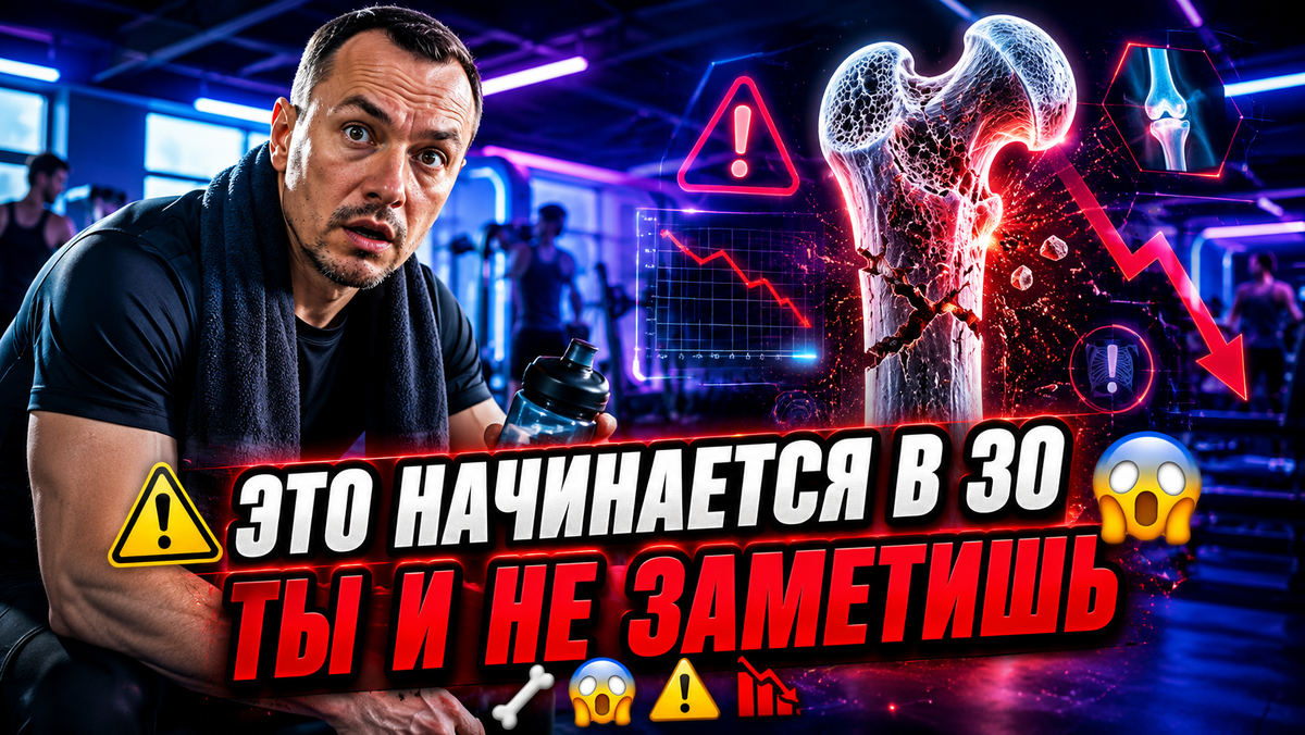 😳 После 30 лет организм начинает делать это незаметно для вас