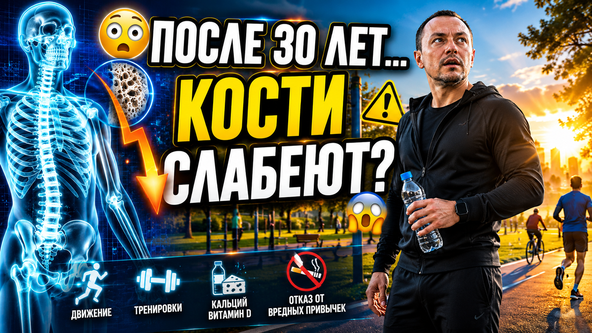 😳 После 30 лет организм начинает делать это незаметно для вас