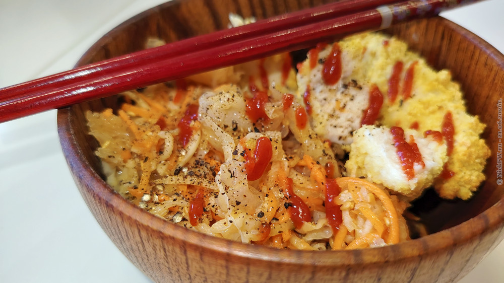 2. Салат с ледяными грибами дайконом и прочими вкусностями... © NickFW.ru — 21.06.2026г.
