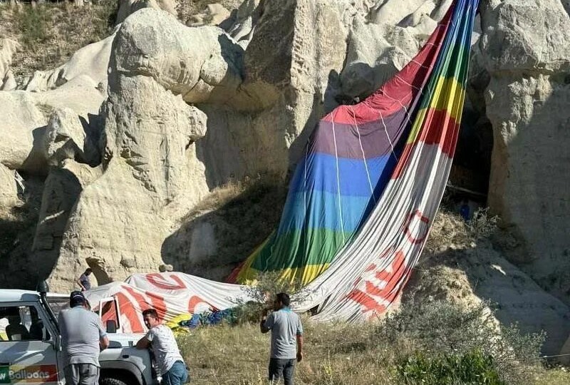 Пока корзина падала у руин Зельве, остальные 149 шаров продолжали полёт