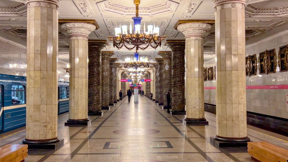Подземный вестибюль Автово
