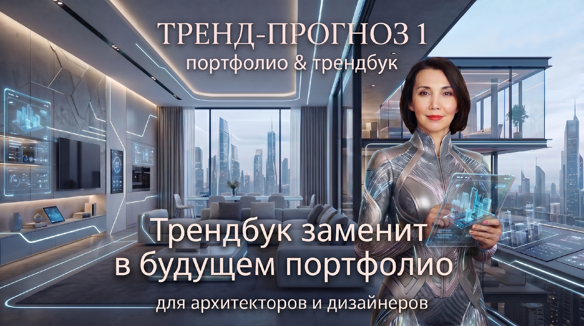 Тренд-прогнозы от Тани Манеевой. Тренд-прогноз 1 : Трендбук заменит портфолио. 