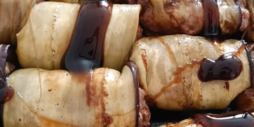 Сочетание баклажанов и мясного фарша