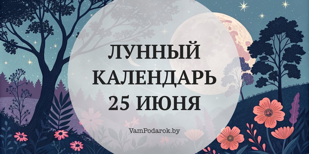 Лунный календарь на 25 июня 2026 года: 11-й лунный день, растущая Луна в Скорпионе — время силы и желаний