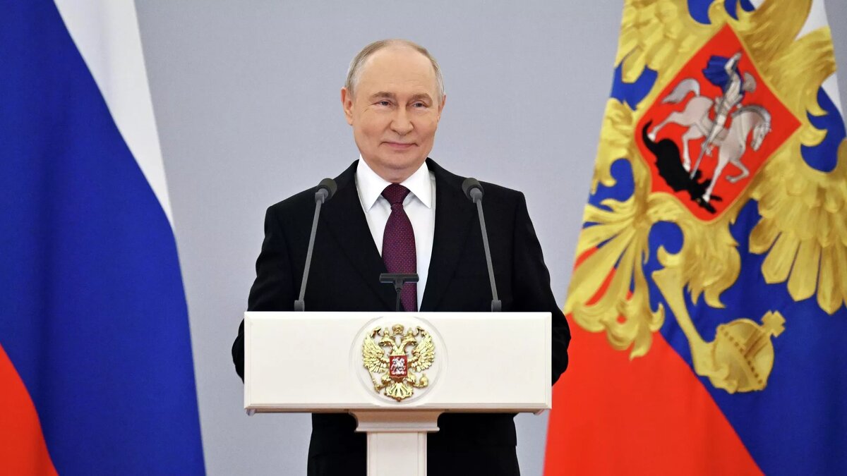 Президент РФ Владимир Путин/© Sputnik / Юрий Кочетков 