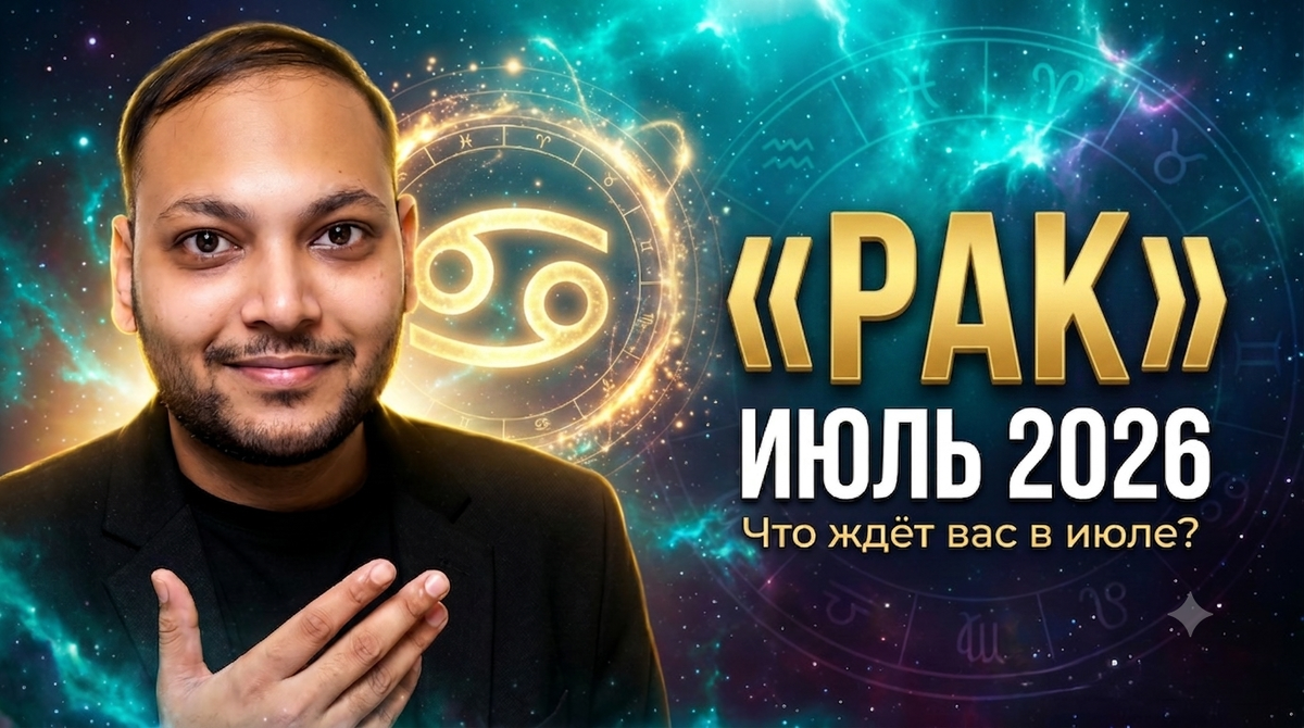 Ведический гороскоп для Рака на июль 2026-здоровье, отношения, карьера и удача