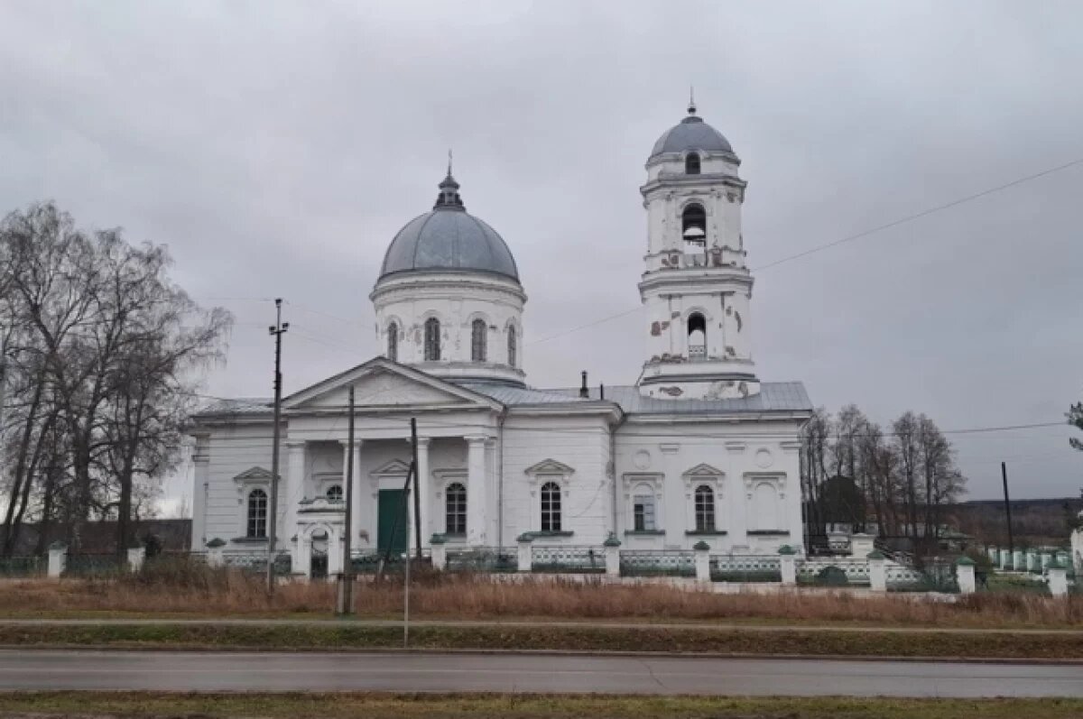    Храм находится в посёлке Пожва Пермского края