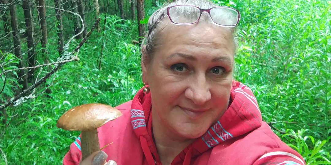 В лес по грибы.