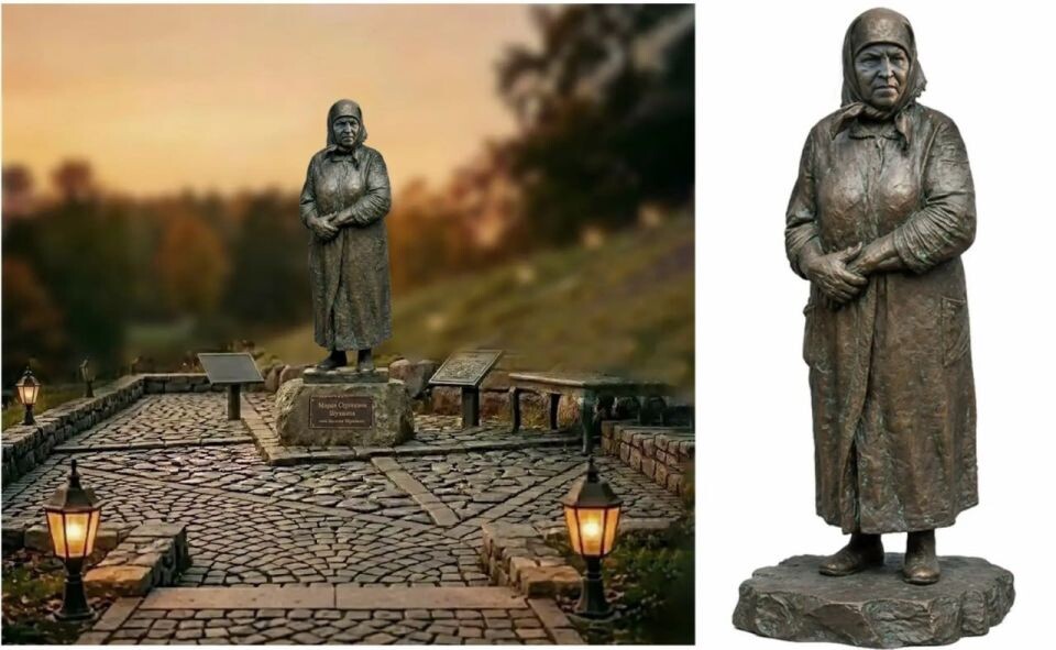    Эскиз памятника Марии Куксиной. Источник: Канал Виктора Томенко в "Макс"