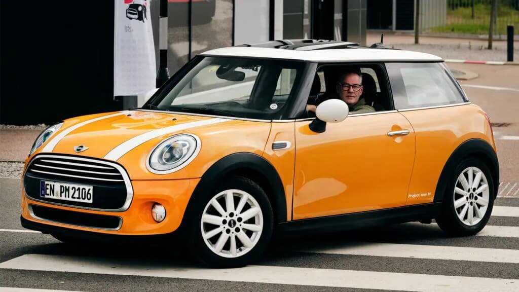    Петер Кирхофф на Mini Cooper D