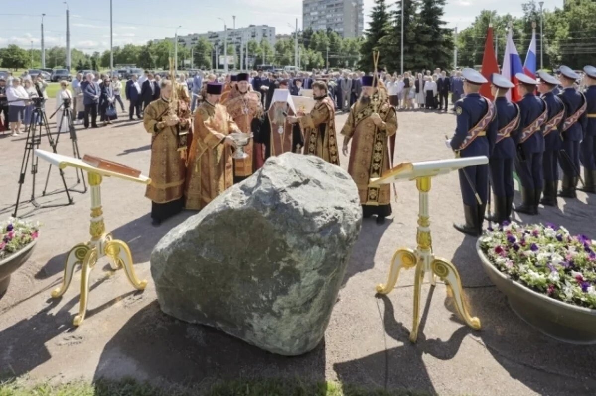    Церемоний закладки камня на месте будущего мемориала прошла 23 июня.