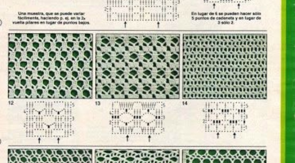 59 схем крючком. Узоры крючком. Вязание крючком для начинающих и не только