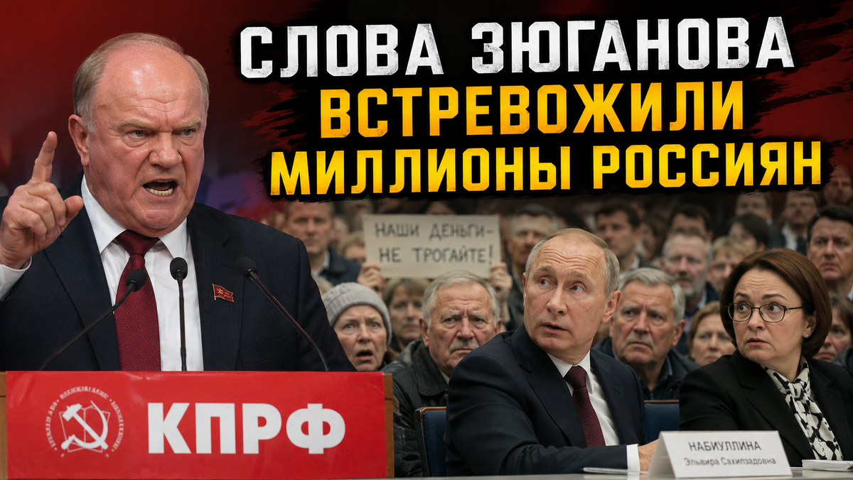 «Изыскать без промедления»: Зюганов предложил изъять вклады россиян для пополнения бюджета